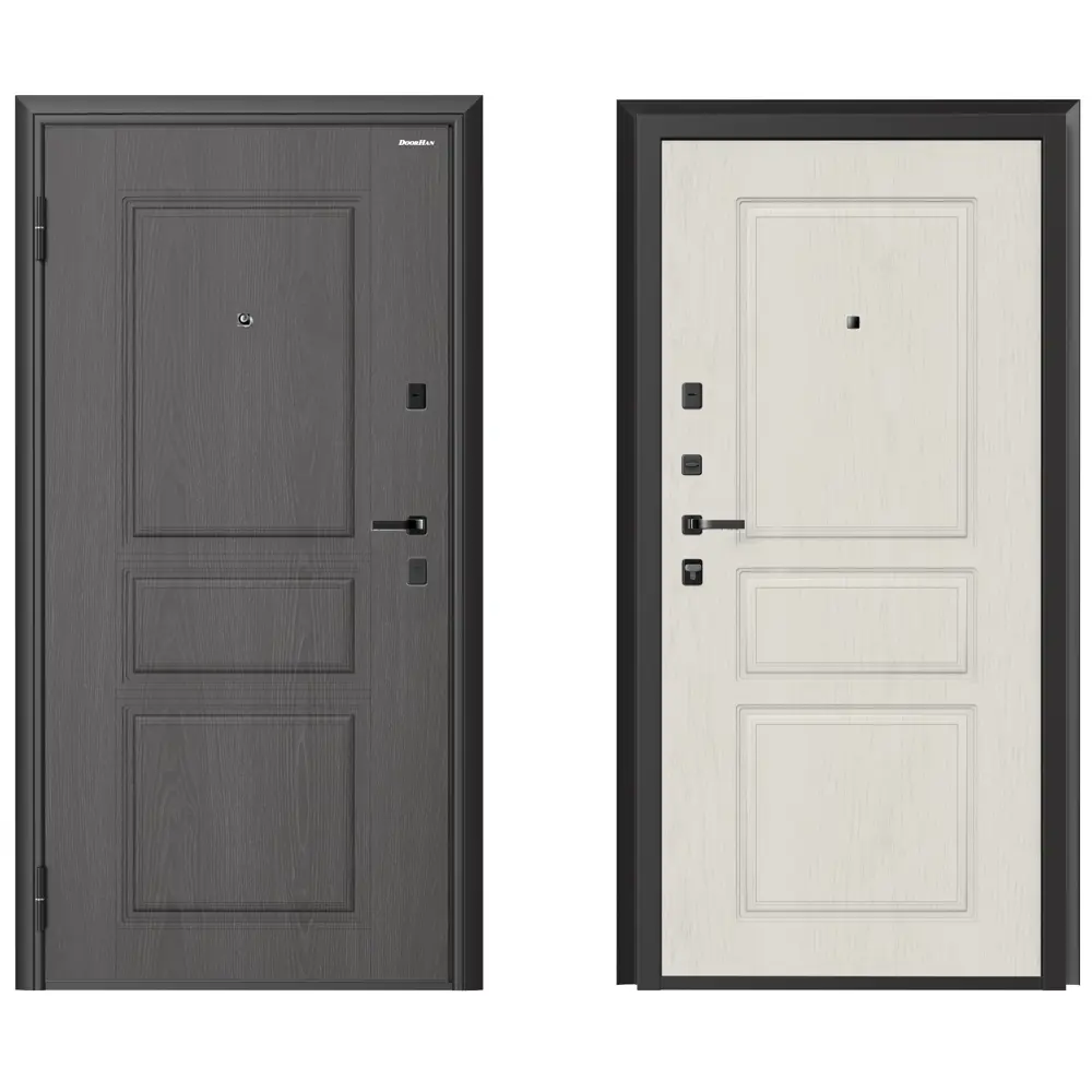 Дверь входная металлическая Классика 98x205 см левая белый DOORHAN STLM-2201594