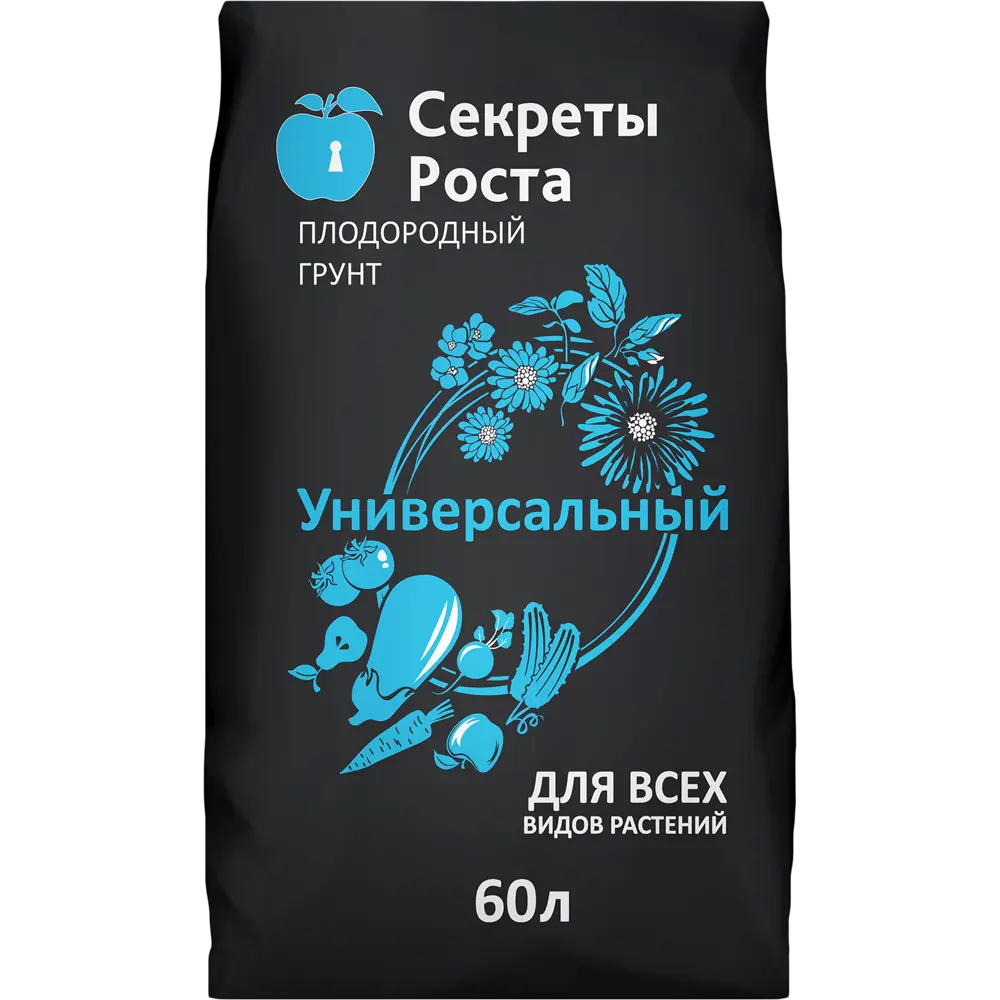 Грунт Секреты роста Универсальный 60л 84378870 STLM-2106358 