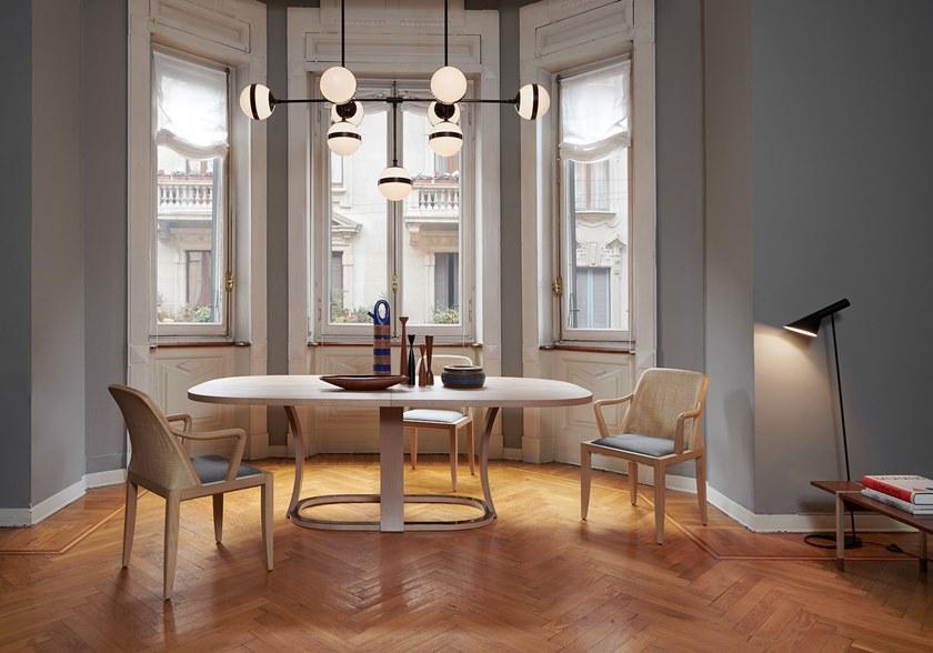 Potocco Раздвижной овальный стол Grace 834/to1 - Вид №4