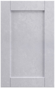 Фасады для кухни Кантри Фрезеровка «Лжевыборка» Гравий №296