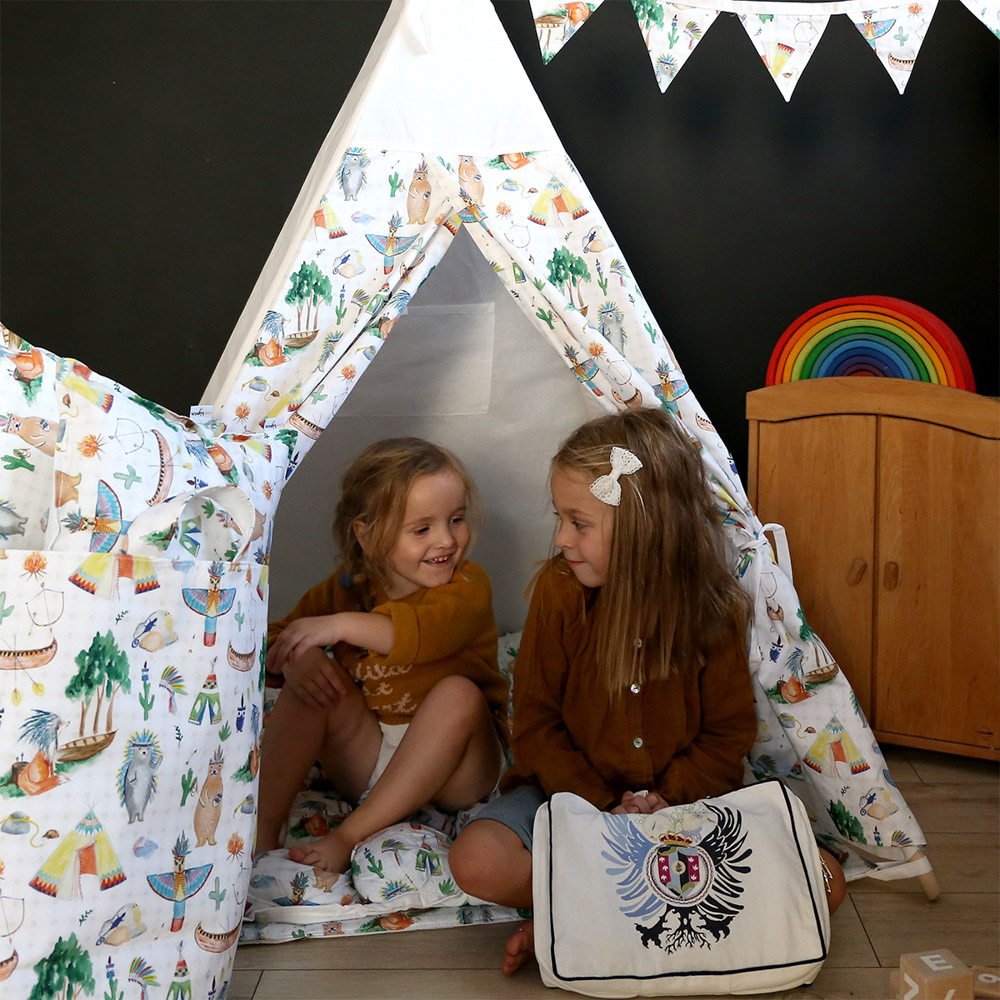 Тканевая корзина Native Party VAMVIGVAM NATIVE PARTY 282056 Белый;желтый;зеленый Santreyd  - Вид №7