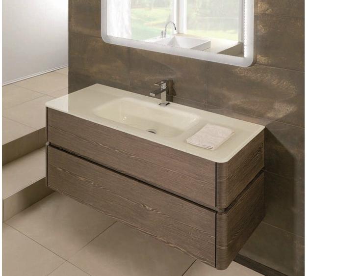 Mobiltesino Подвесная тумба под умывальник с ящиками Qubo sun-id-1366695 - Вид №2