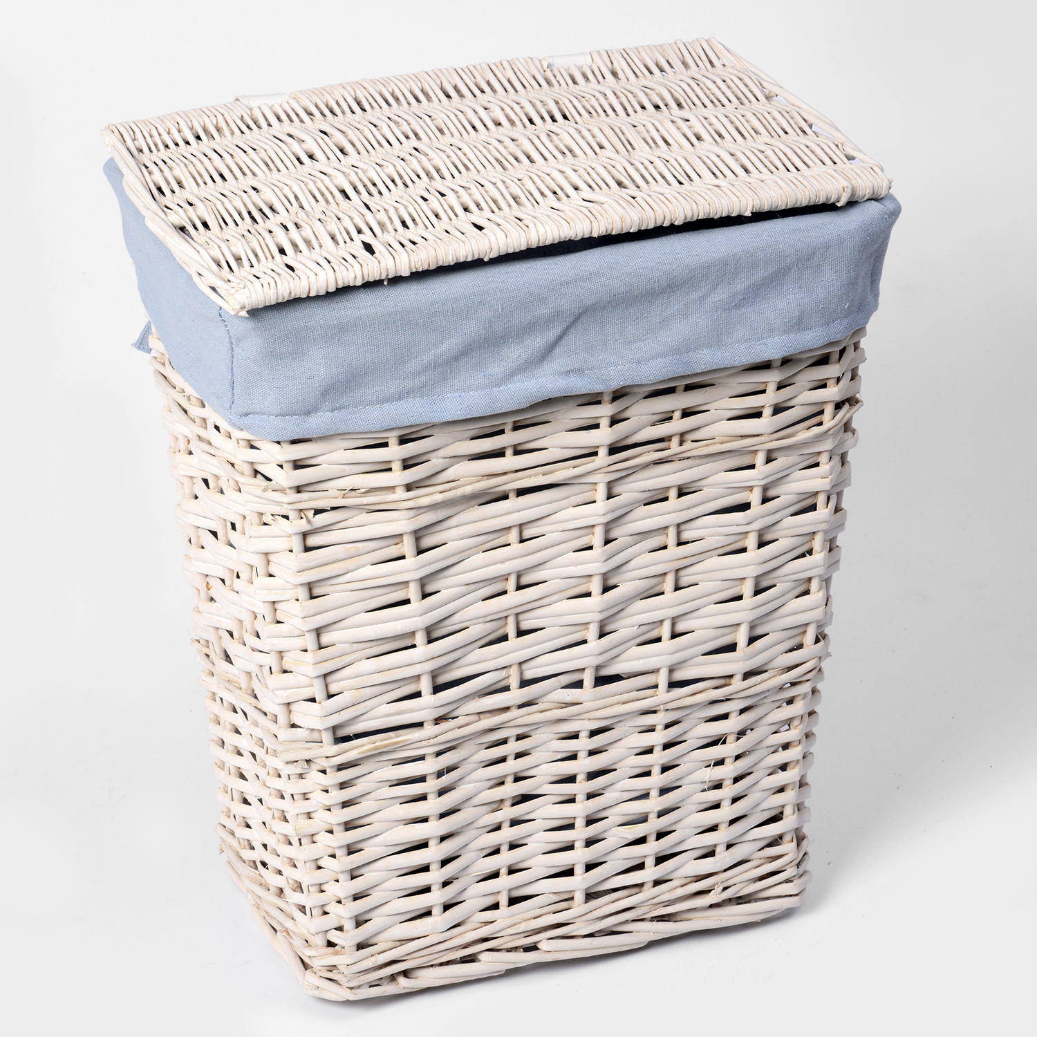 WB-450-S Lippe Плетеная корзина для белья с крышкой WasserKRAFT 