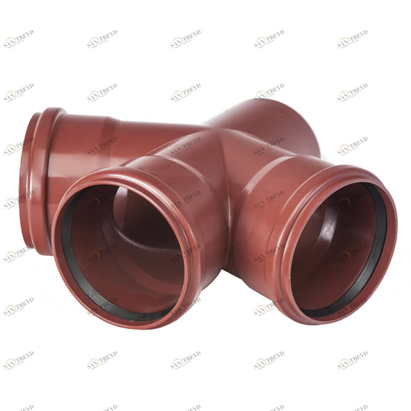 8M3167D110110 SANHA M3-167D крестовина, угол 67,5°  DN 100x100 / OD 110x110 мм 