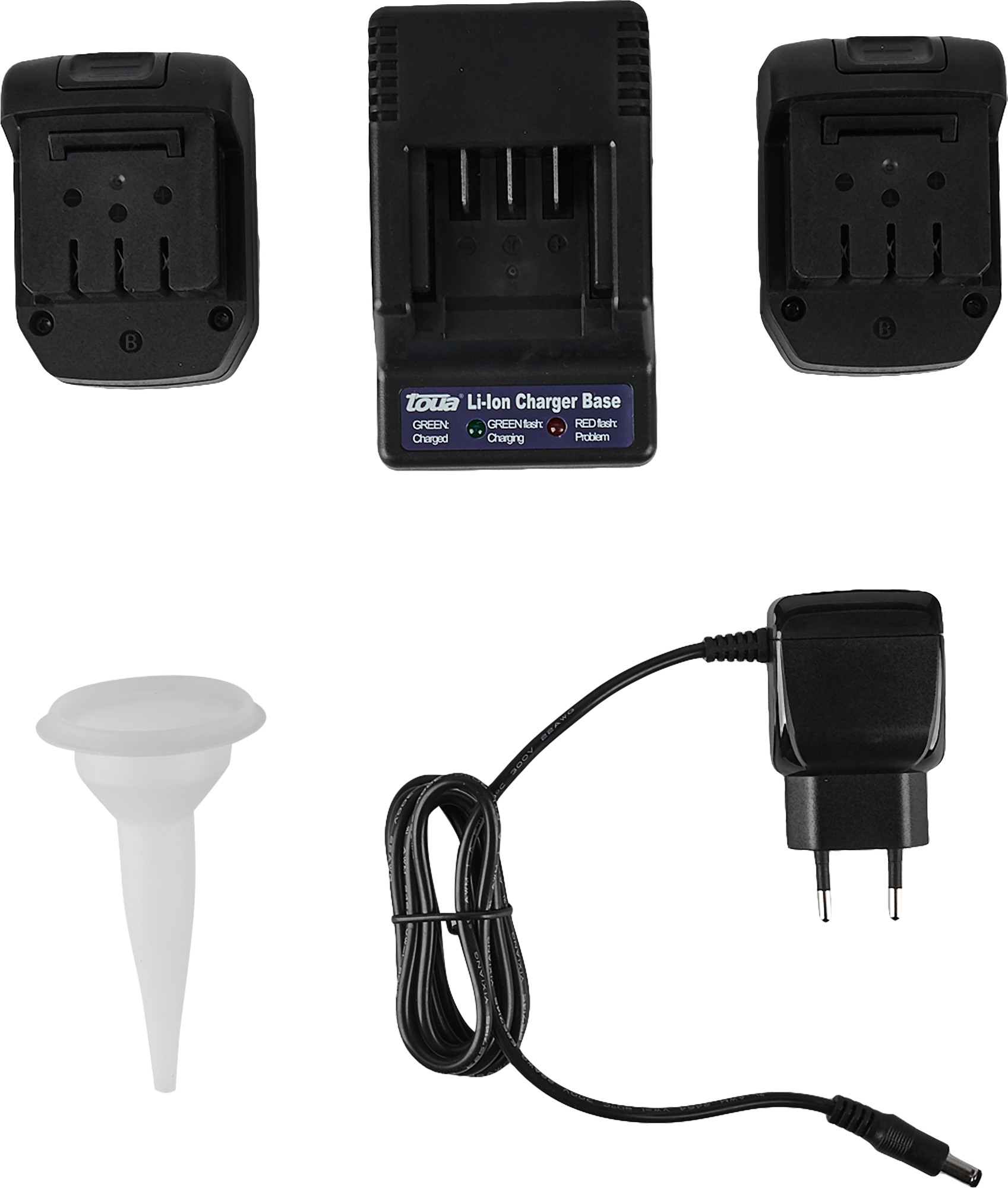 89070289 Аккумуляторный дозатор DCG72-600, 7.2 В Li-Ion 2x1.5 Ач STLM-0077946 TOUA  - Вид №8