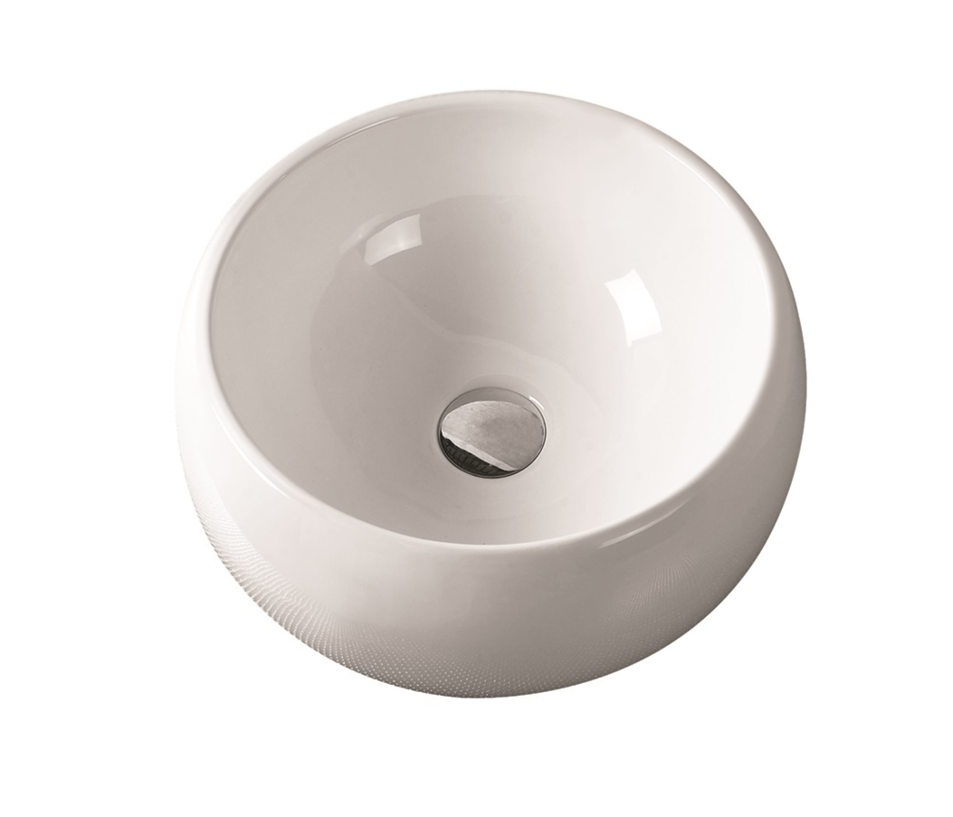 SL-1063 Раковина керамическая накладная-подвесная с переливом LAB.Space 