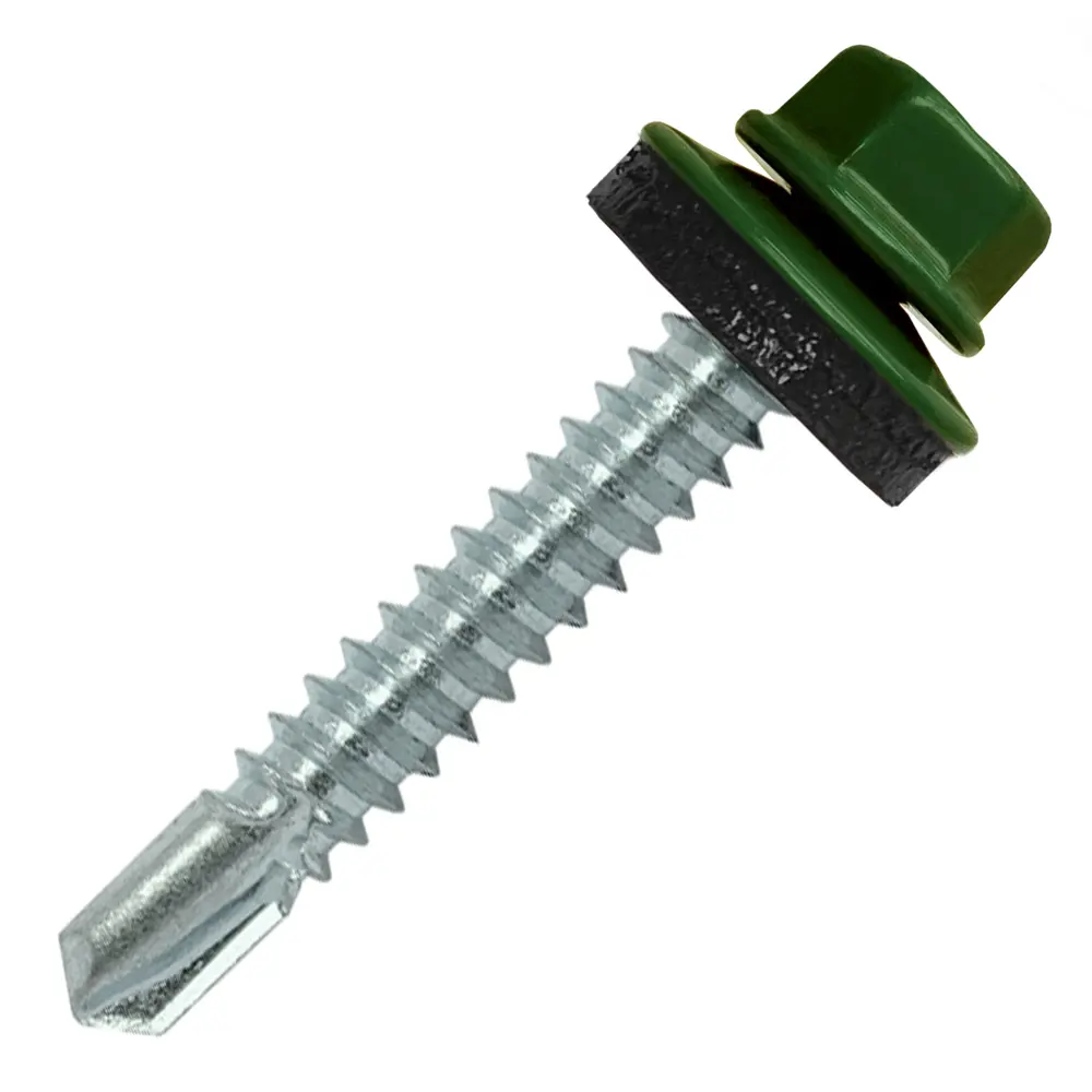 Саморезы кровельные DILWIS по металлу с буром 5.5x32 мм (80 шт) 89372548 STLM-1513988