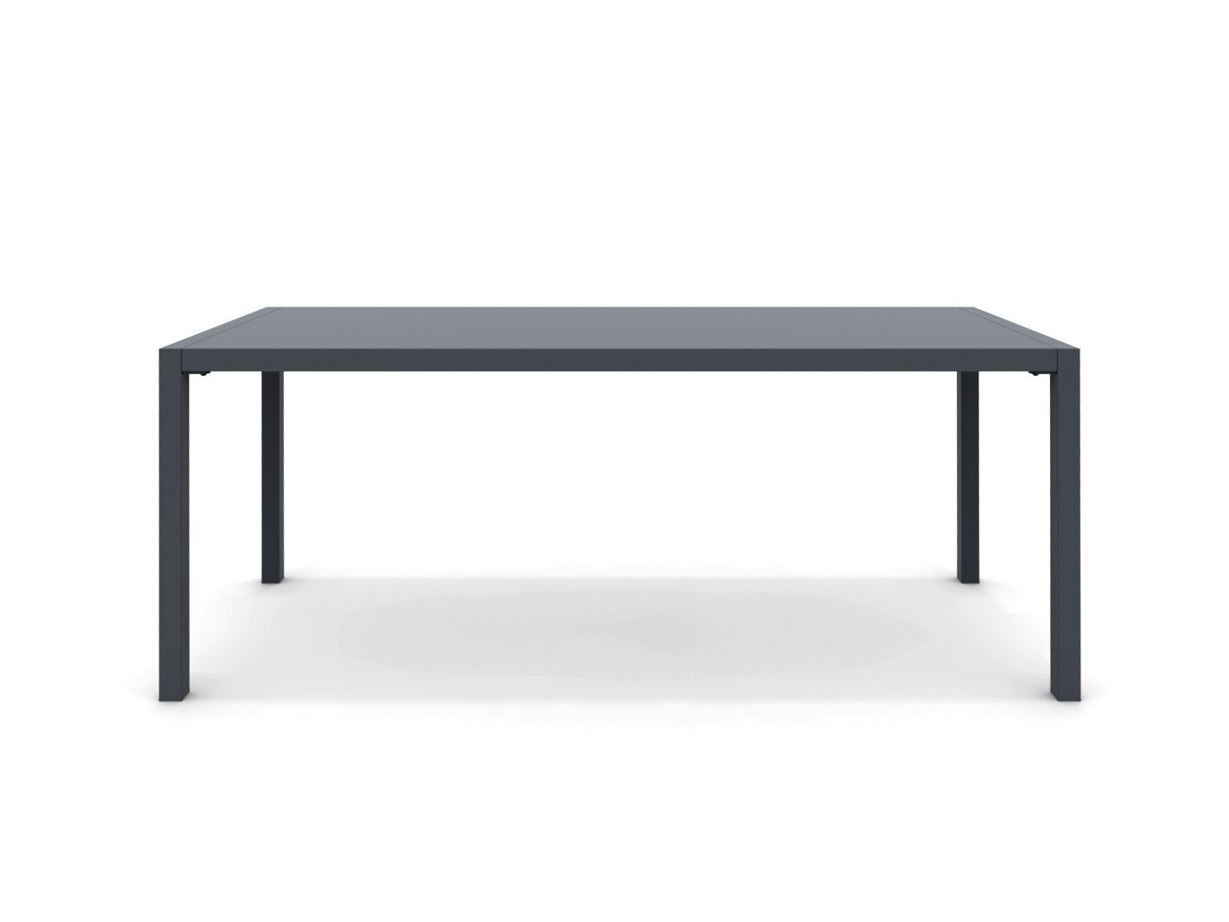 Металлический штабелируемый прямоугольный садовый стол Vermobil Quatris ARCH-00080787 - Вид №5