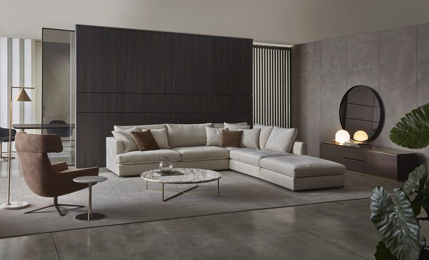 Marelli Угловой диван из нубука Loft sun-id-1402894 - Вид №1