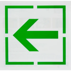 Трафарет «Направляющая стрелка» 20х20 см