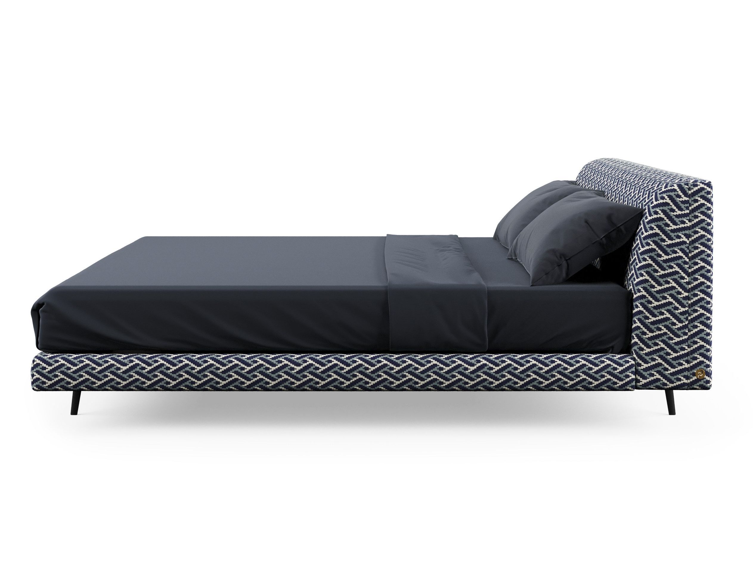 Двуспальная кровать из ткани с мягким изголовьем Liu Jo Living Collection Warmover ARCH-00125472 - Вид №3