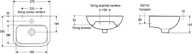 S212201 Раковина Ideal Standard CONTOUR - Вид №1