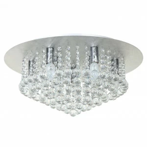 Потолочная люстра MW-Light Венеция 276014409 MW-LIGHT ДИЗАЙНЕРСКИЕ, ВЕНЕЦИЯ 279182 Серебро