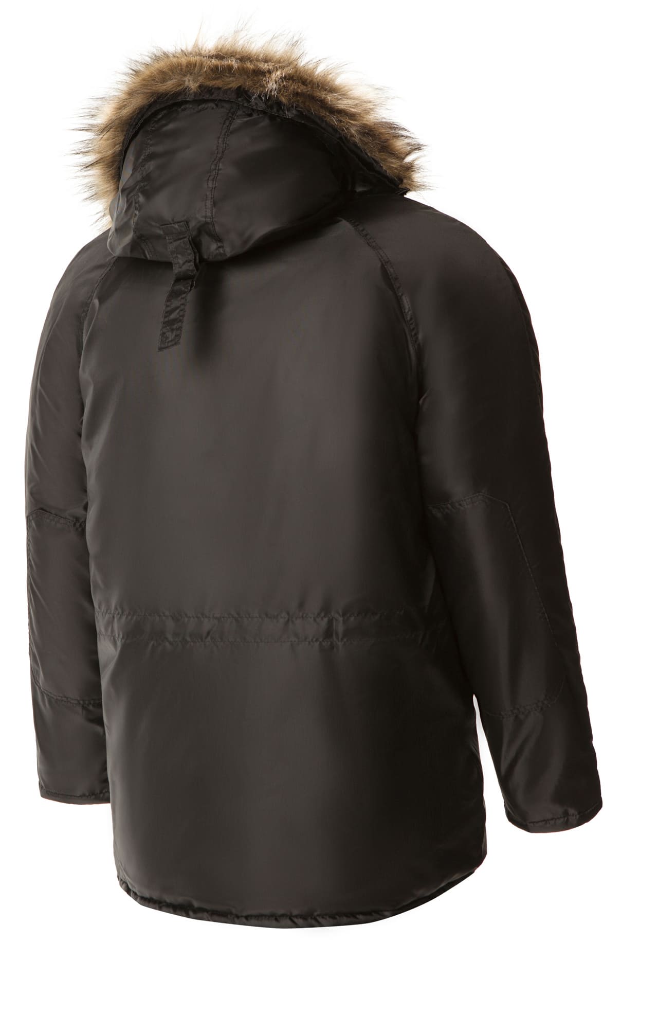 63580 Куртка "Север" удлиненная черная  Зимняя спецодежда  размер 44-46/170-176  - Вид №1