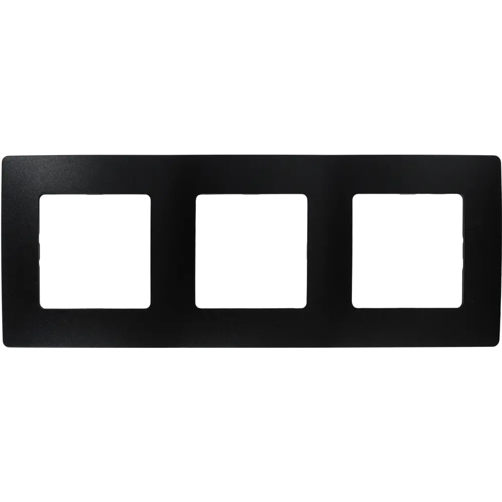 Рамка Legrand Etika на 3 поста в антрацитовом исполнении 17367917 STLM-0008060