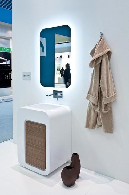 LASA IDEA Мебель для умывальника напольная одинарная с ящиками Unopuntozero sun-id-1414598 - Вид №4