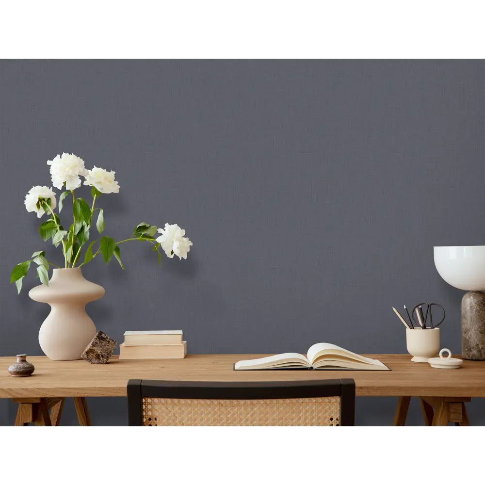 Флизелиновые обои Victoria Stenova Lavanda в глубоком сером тоне 89400060 STLM-1570211 - Вид №4