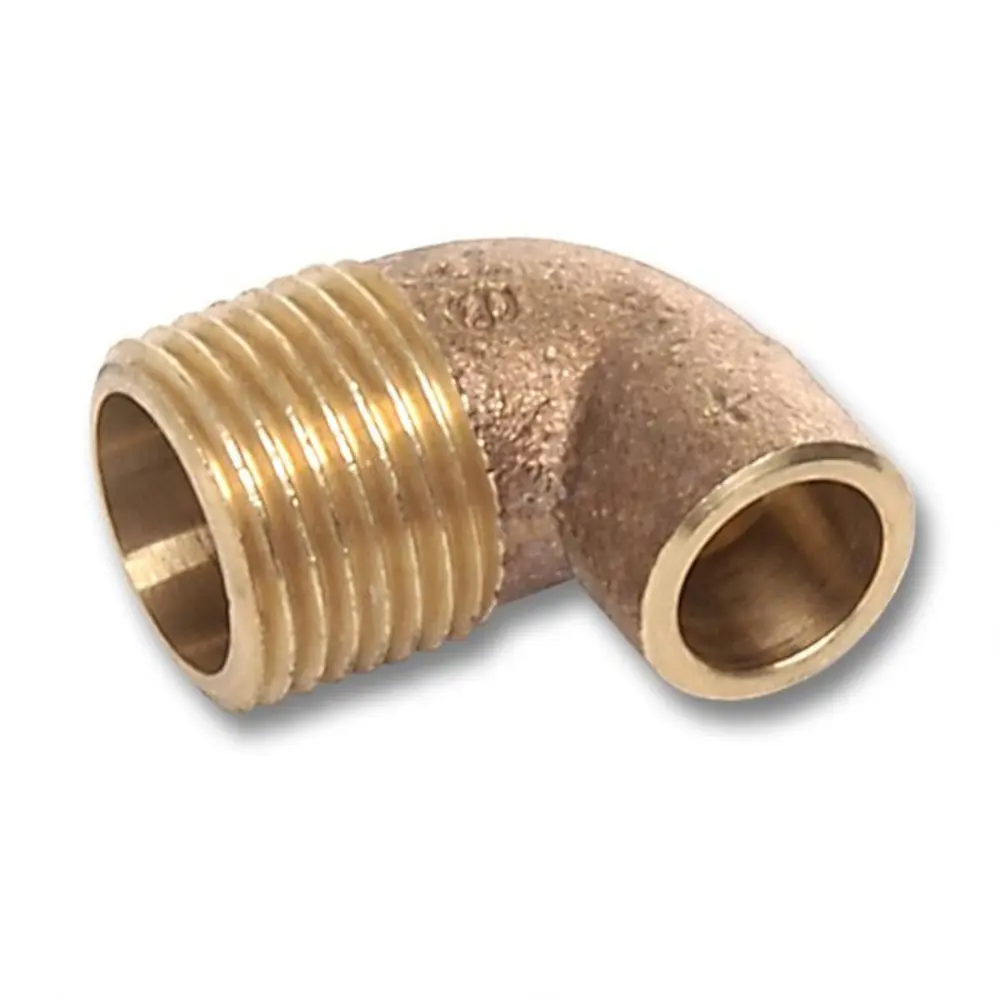 Переход угловой Sanha 1"x22 мм НР-ВП бронза STLM-2165519