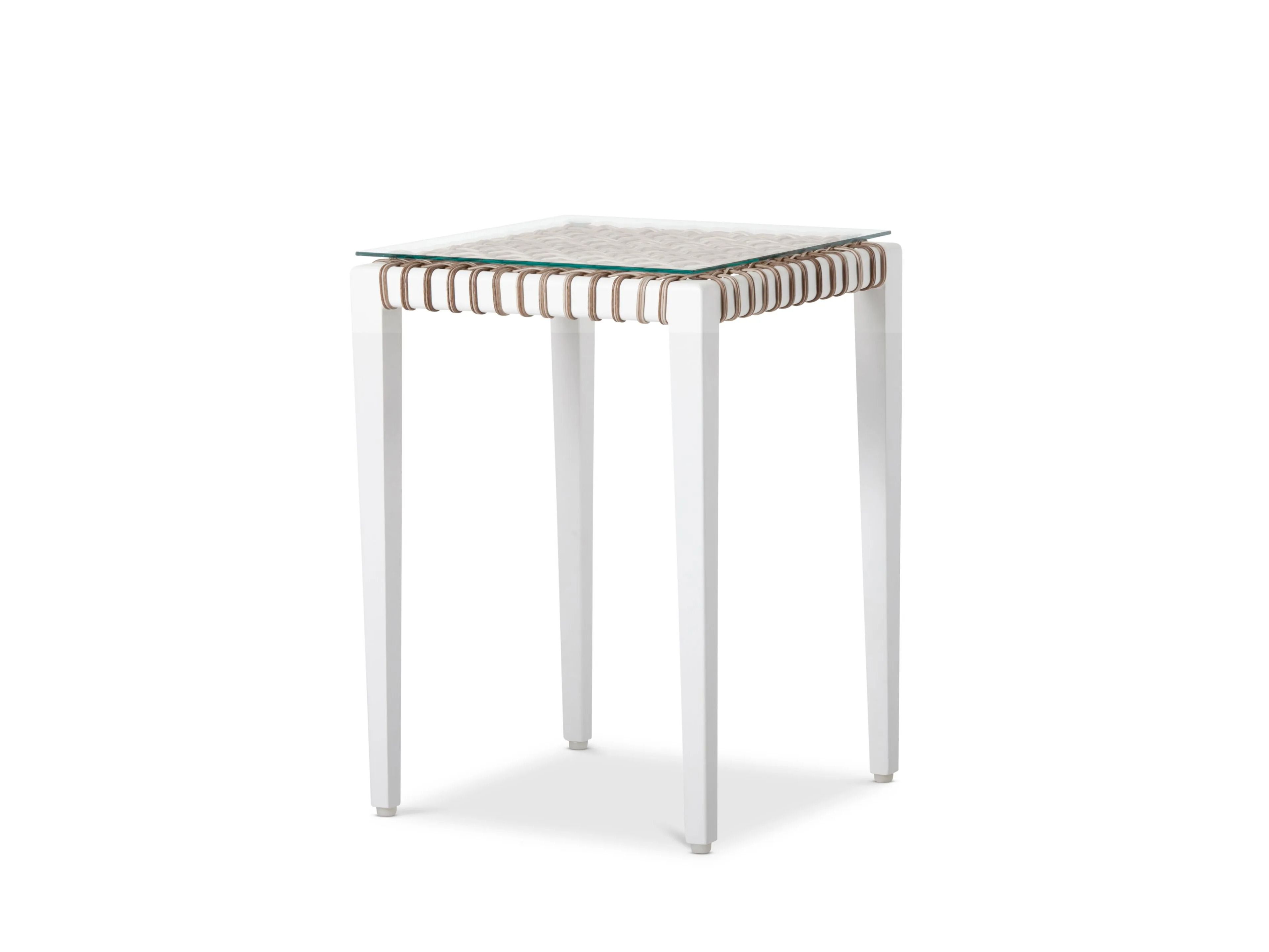 Квадратный алюминиевый журнальный столик Walters Delta ARCH-00138002