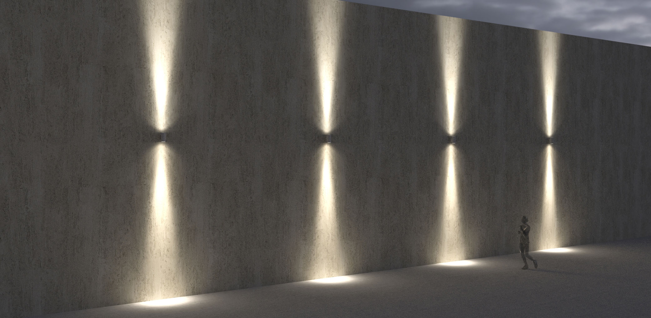 5380261 Подсветка стены Platek MONACO MEDIUM Applique  MONACO MEDIUM - 2 COB 4000K 13°  - Вид №7