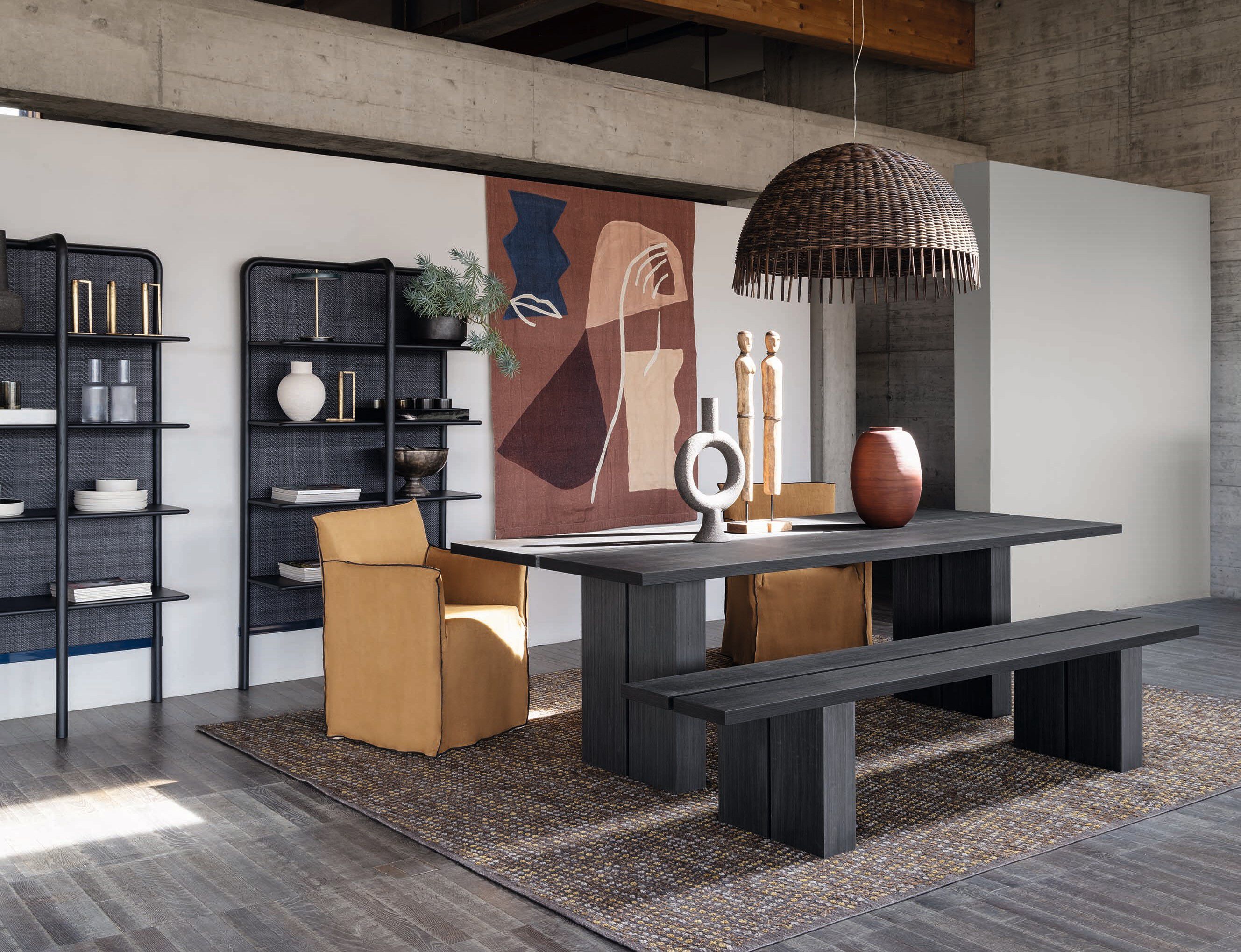 Деревянный прямоугольный стол Gervasoni яку ARCH-00044764 - Вид №9