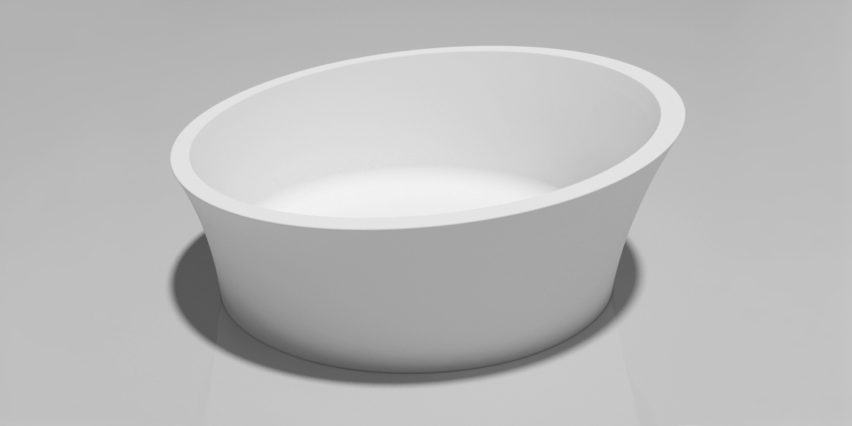 EVQ0116 Накладная раковина на столешницу  овальная Dimasi  - Вид №1