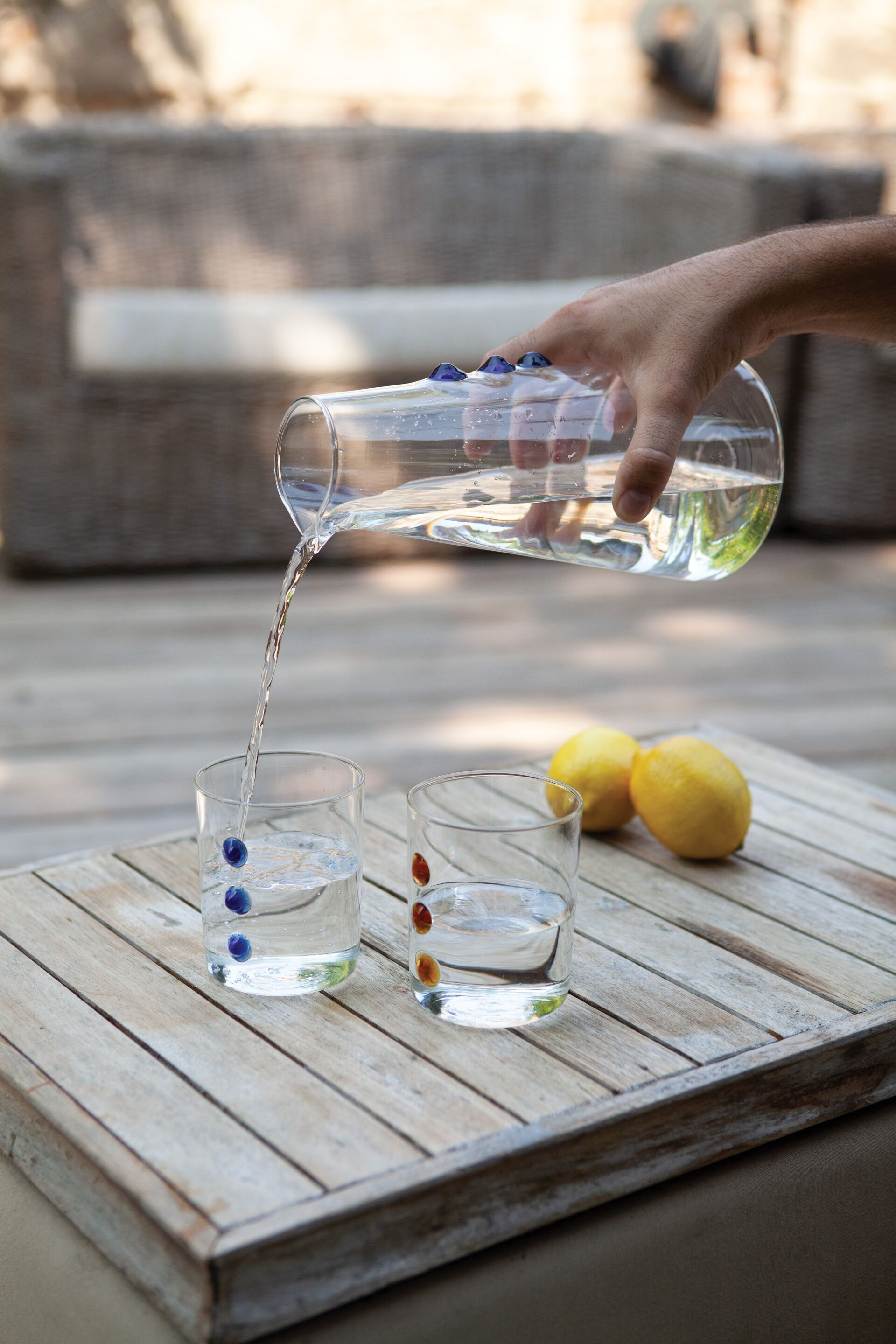 Бутылка из боросиликатного стекла Zafferano Petoni ARCH-00120484 - Вид №2