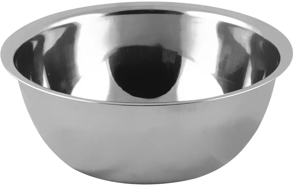 90351241 Миска Gaurav Udyog 18 см нержавеющая сталь цвет серебристый STLM-0866474
