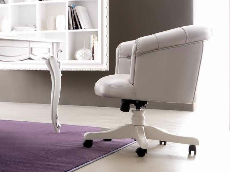 5-спицевое кожаное вращающееся кресло CorteZari гармония ARCH-00004359