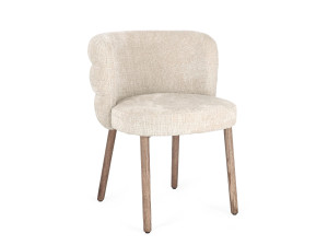 Мягкий тканевый стул с подлокотниками