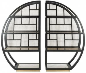 FRATO Открытый отдельно стоящий деревянный книжный шкаф