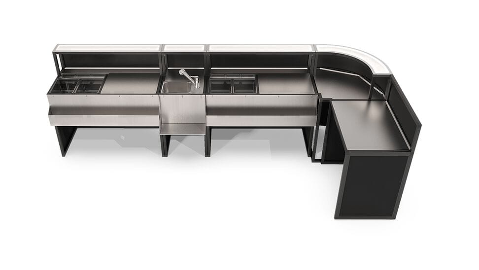 Секционная барная стойка Station Deus® Set-Up ARCH-00053512 - Вид №3