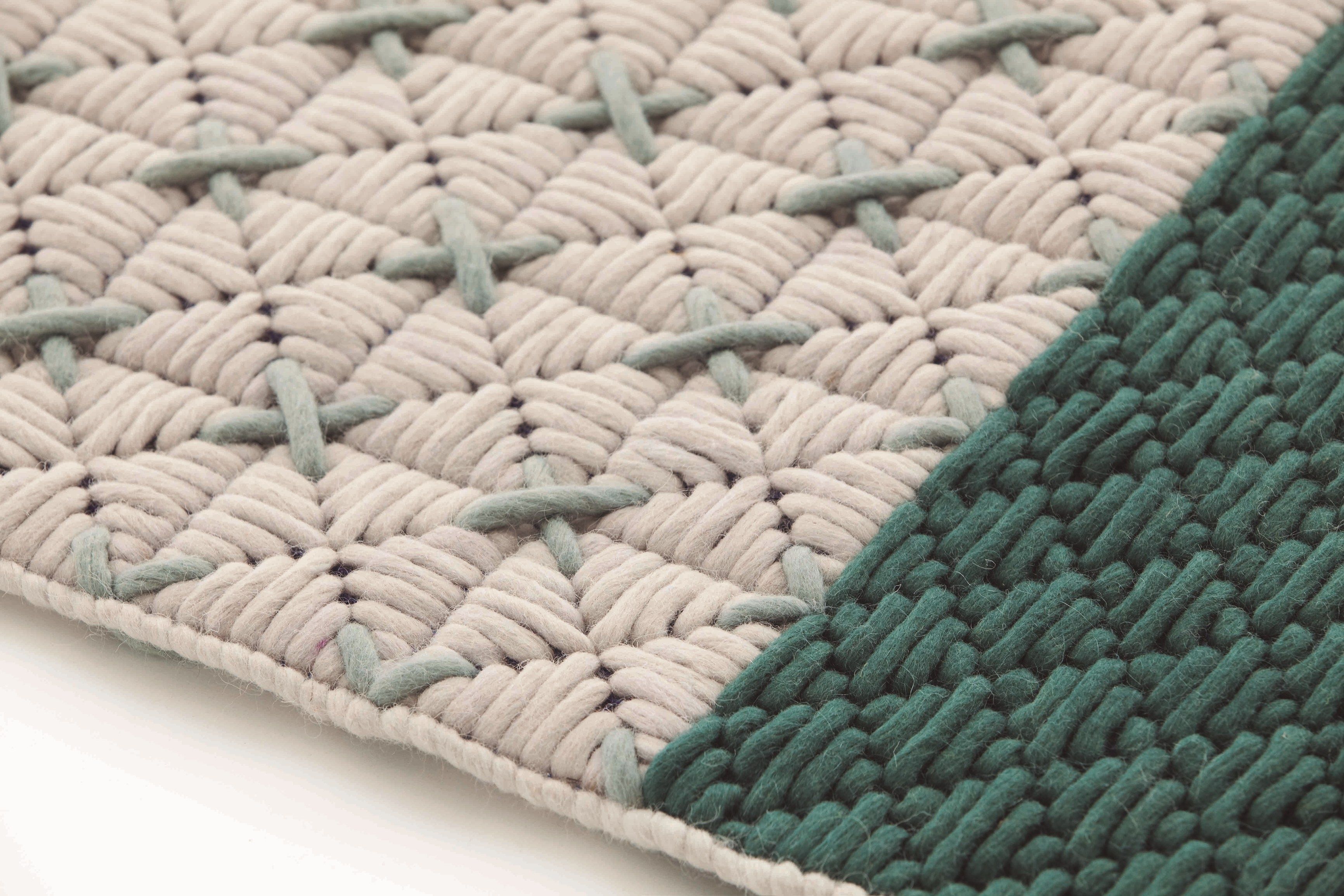 Прямоугольный ковер ручной работы из ткани GAN Silaï ARCH-00103936 - Вид №46