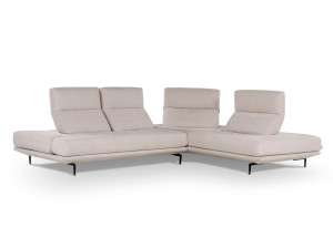 Угловой диван из ткани