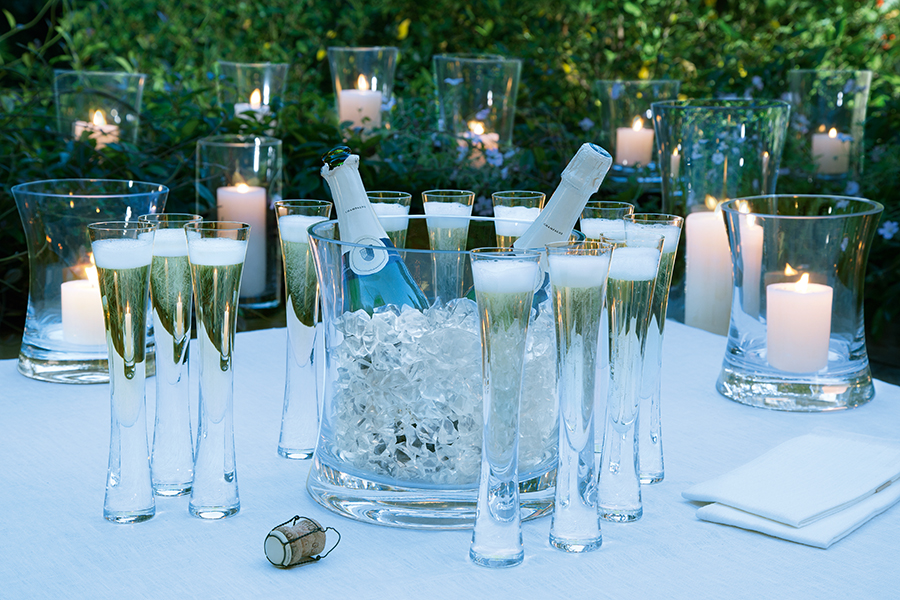 Набор из 2 бокалов-флейт Moya 170 мл прозрачный LSA International G47404985 - Вид №1