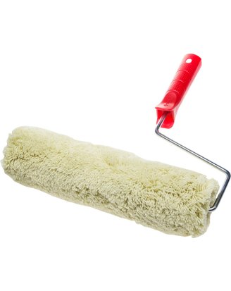 Валик зелёный с бюгелем полиакрил Зубр 250мм 1669 - Вид №1