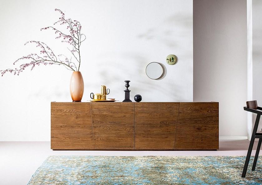 Devina Nais Комод с распашными дверцами и ящиками из массива дерева Unika sun-id-1446945 - Вид №1