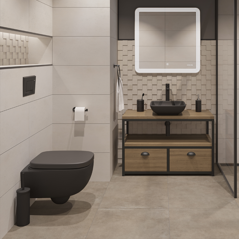 DIA80SLMRKCS0010 Зеркало Dial 800 SANITA LUXE  - Вид №10