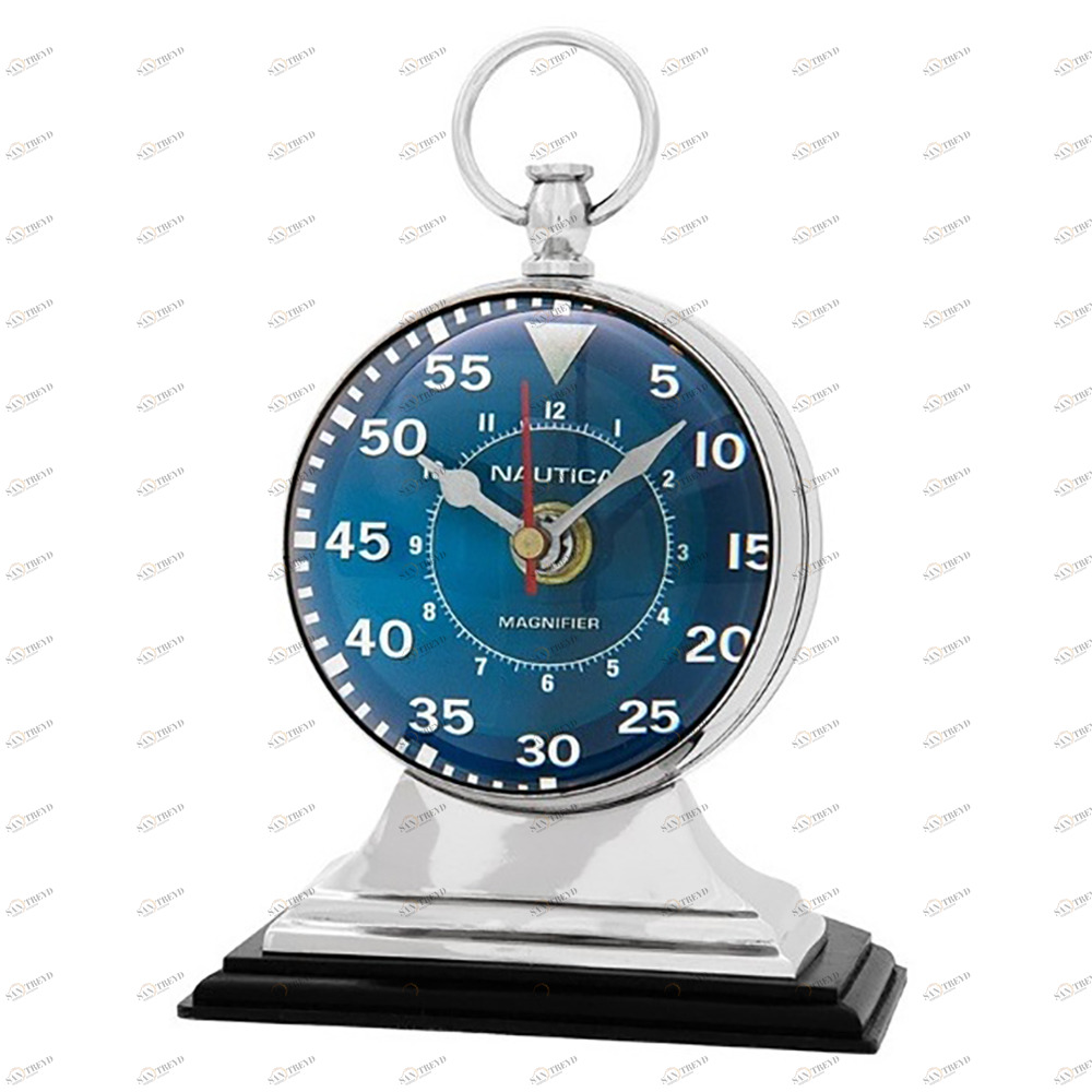 Часы Nautica от Eichholtz EICHHOLTZ ДИЗАЙНЕРСКИЕ, EICHHOLTZ 062393 Голубой;хром 