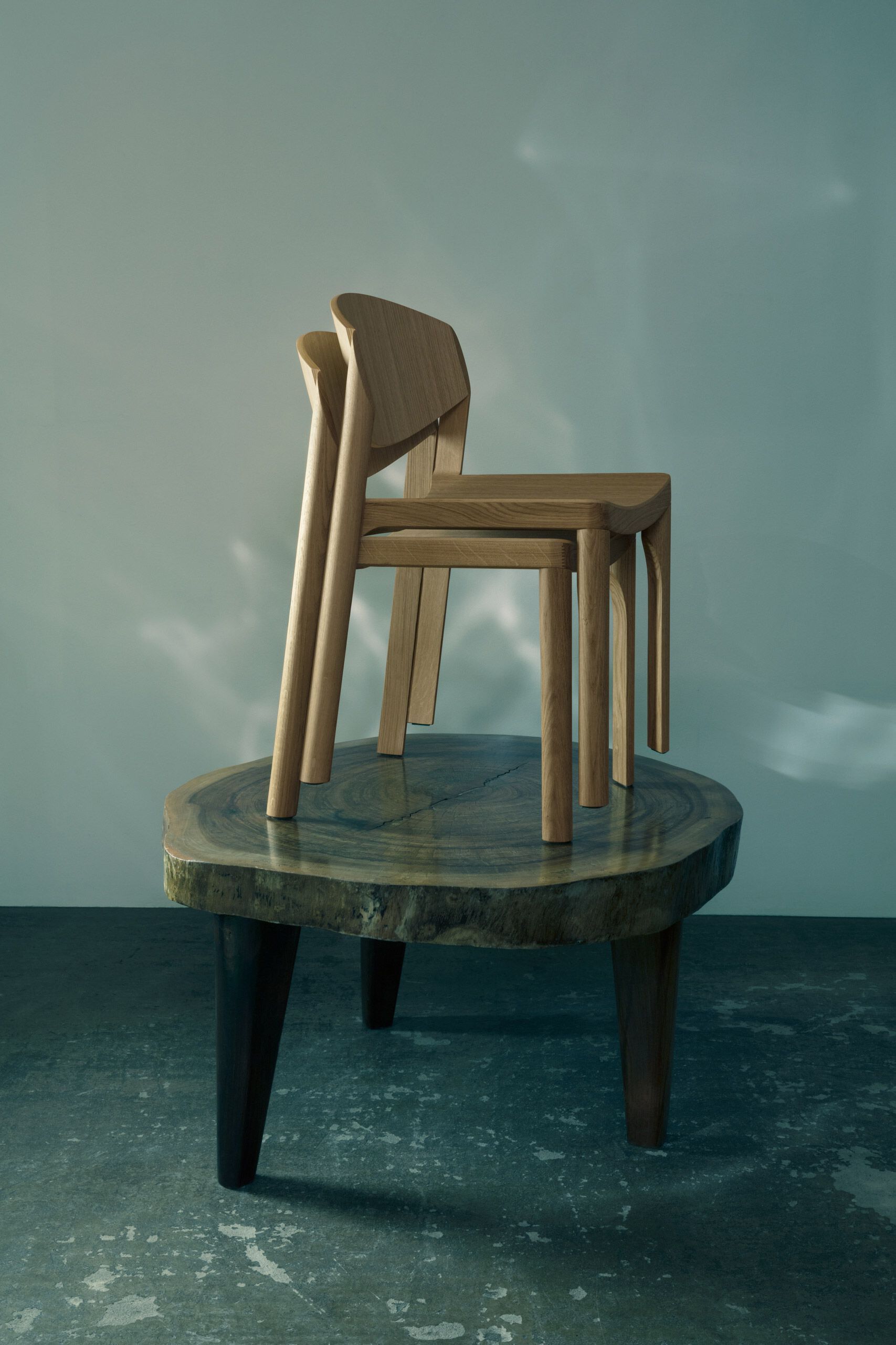 Деревянный штабелируемый стул Established&Sons MAURO CHAIR ARCH-00087828 - Вид №14