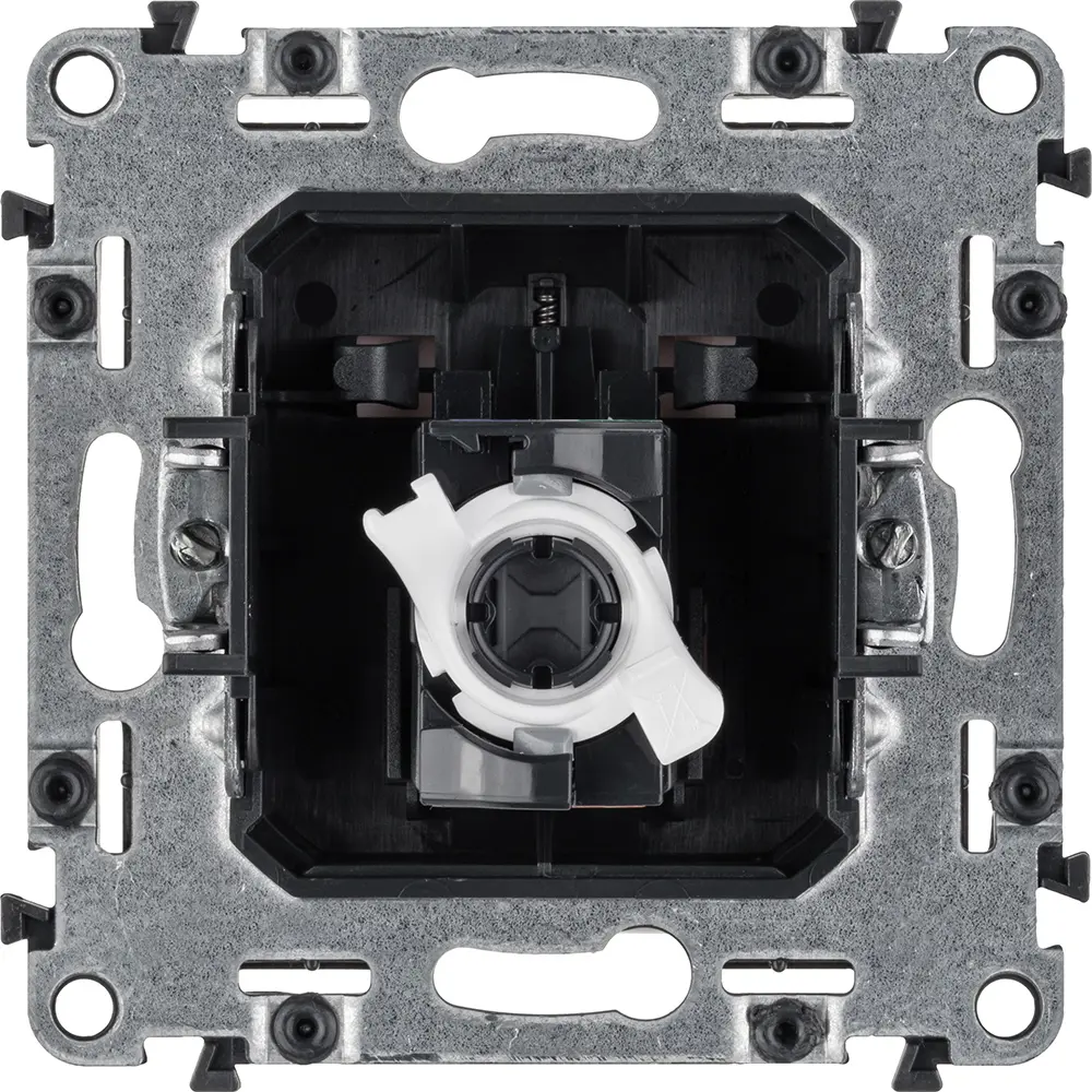 Valena LIFE.Информационная розетка одиночная RJ45 Кат.5е UTP.С лицевой панелью.Белая legrand STLM-2134941 - Вид №2