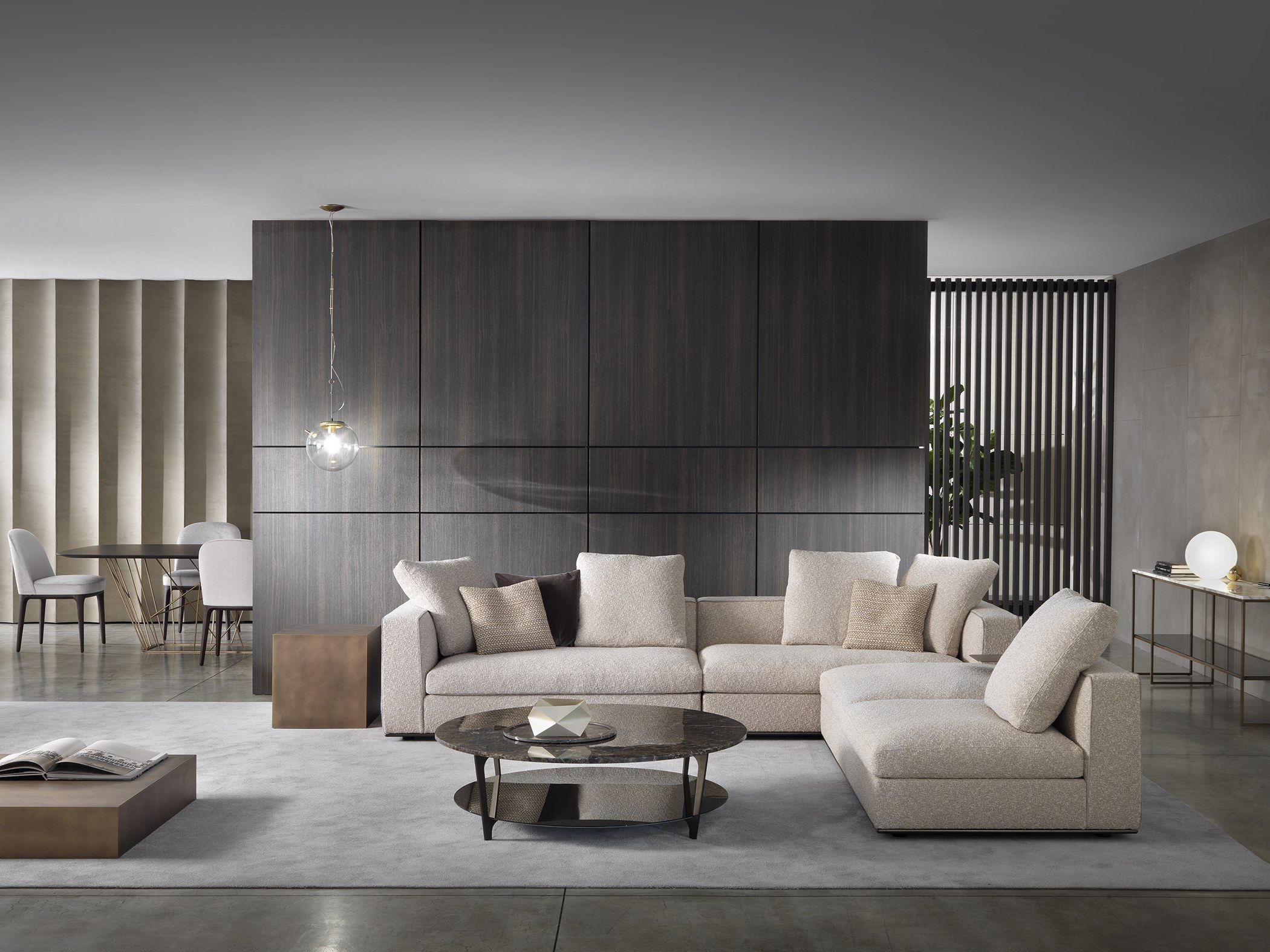 Модульный угловой диван из ткани Marelli MATHEUS ARCH-00031646 - Вид №5