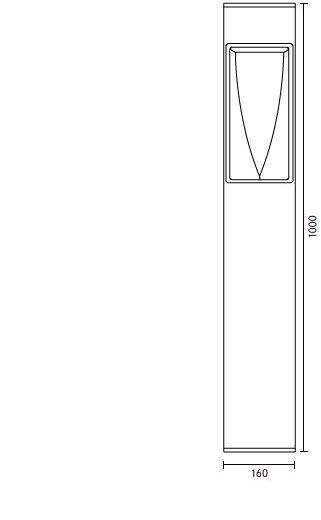 Cariboni group Светодиодный столб Fin sun-id-1454697 - Вид №6