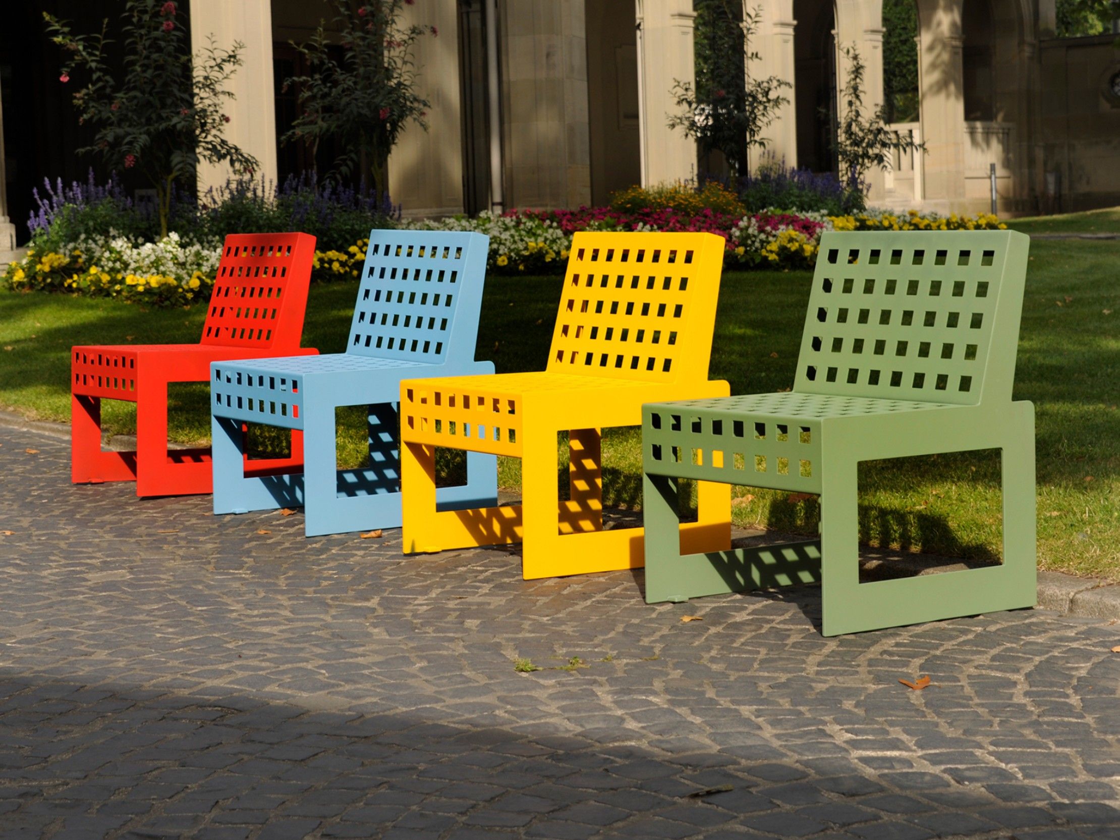 Наружное сиденье из нержавеющей стали BENKERT BANKE Chalidor ARCH-00132367 - Вид №1