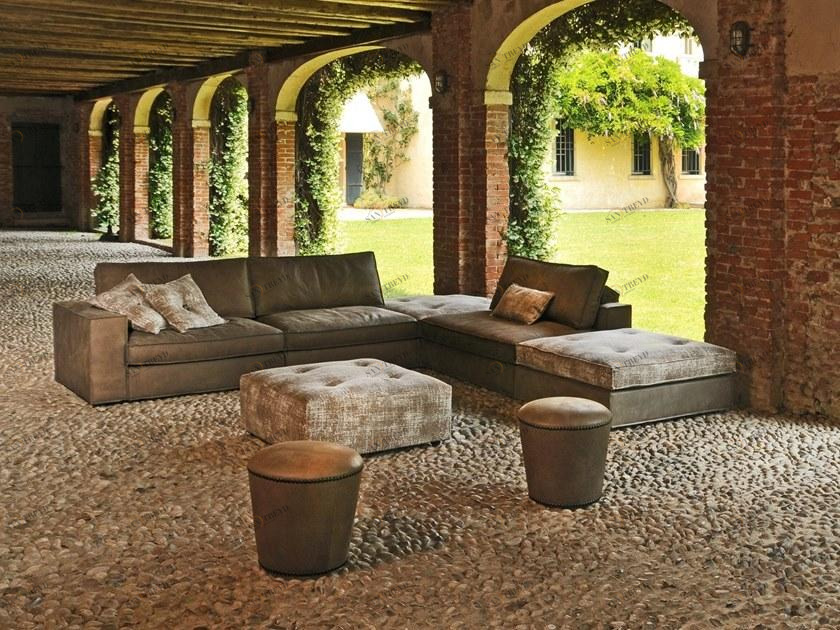 Gobbo Salotti Угловой диван в коже sun-id-1473288