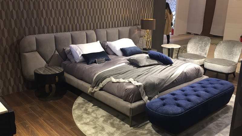 Двуспальная кровать из ткани с мягким изголовьем OPERA CONTEMPORARY DOROTHY ARCH-00085998 - Вид №4