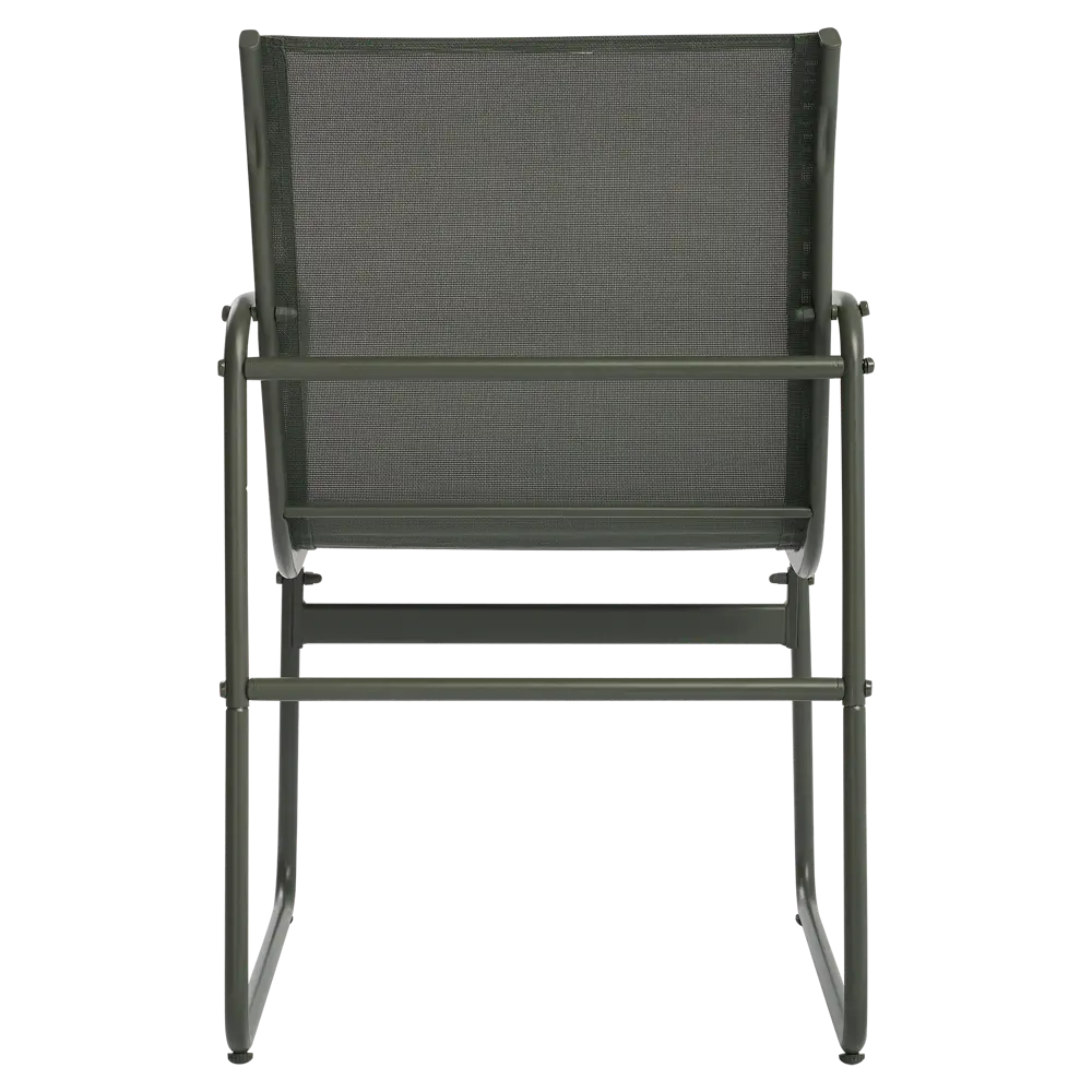 Садовое кресло без подушки BEGINIA Tomari 2 шт 50x60x82.5 см сталь цвет зеленый STLM-2140393 - Вид №11