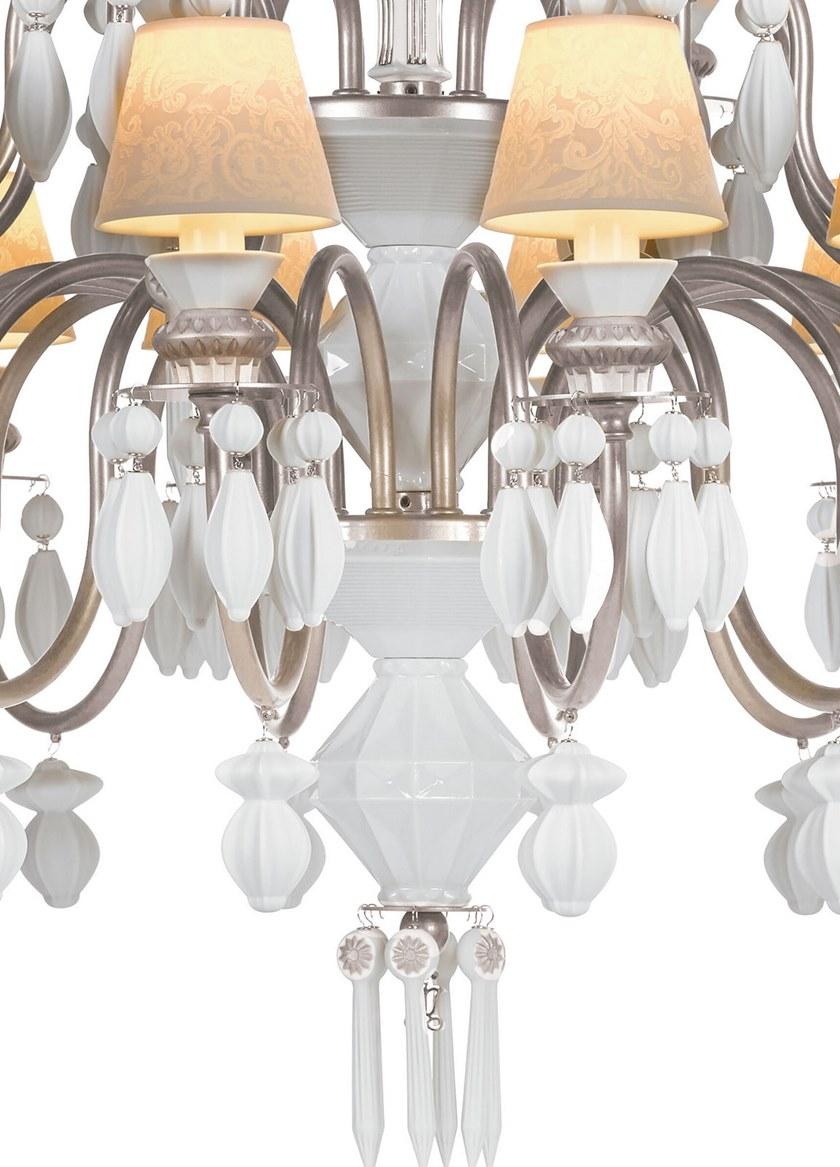 Lladró Люстра из фарфора Belle de nuit 01023913 - Вид №3