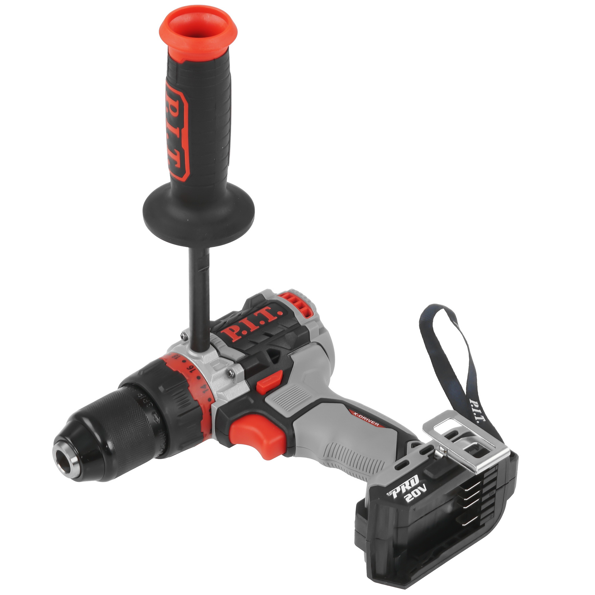 Дрель-шуруповерт PSB20H-13D X-DRIVER SOLO OnePower 20V  , Без ЗУ, Без АКБ 9086510 PIT STDN-0097154 - Вид №4