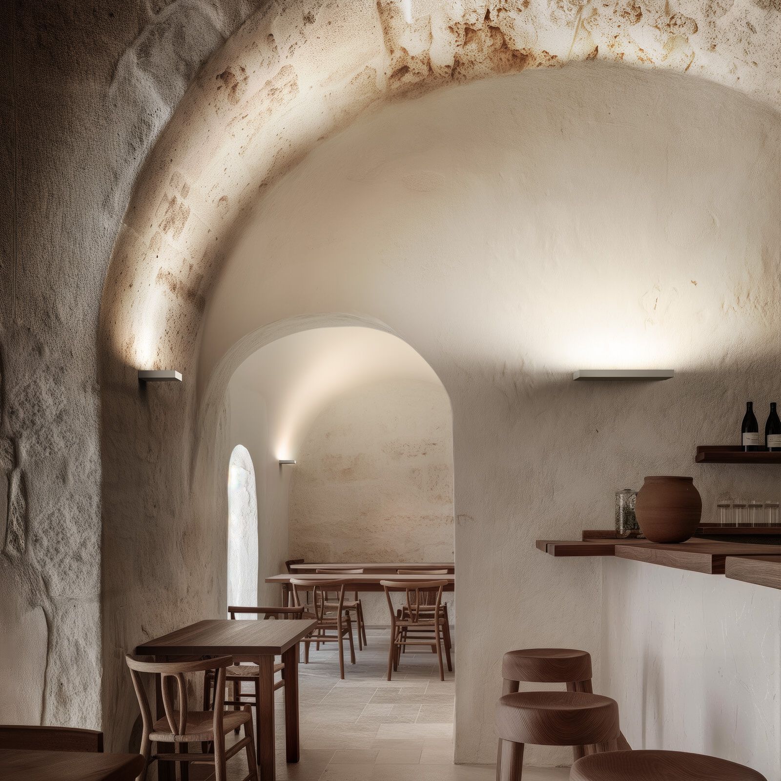 Алюминиевый светодиодный настенный светильник Linea Light Group REGOLO MONO EMISSION ARCH-00046474